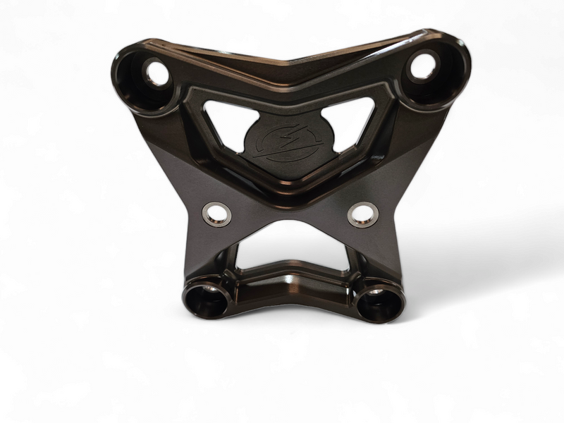 Load image into Gallery viewer, 2017-2021 Can Am X3 Maverick EOD Radius Rod Plate with Tow Hook Gun Metal
