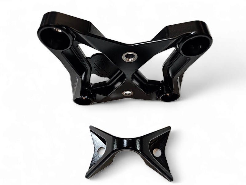 Load image into Gallery viewer, 2017-2021 Can Am X3 Maverick EOD Radius Rod Plate with Tow Hook Black
