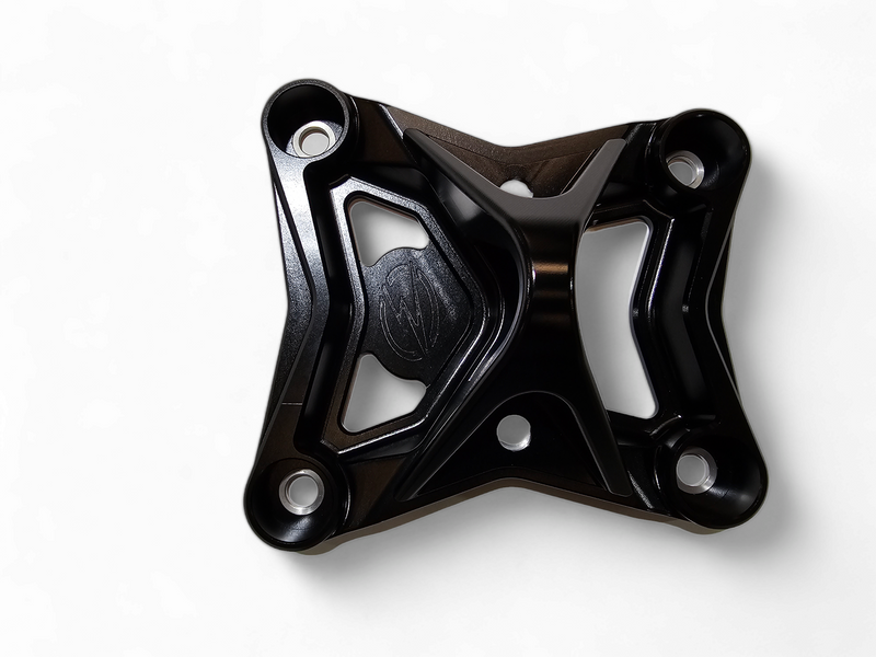 Load image into Gallery viewer, 2017-2021 Can Am X3 Maverick EOD Radius Rod Plate with Tow Hook Black
