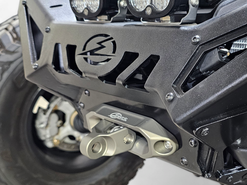 Load image into Gallery viewer, Elektric Offroad Designs UTV Winch Fairlead and Hook (Gunmetal)
