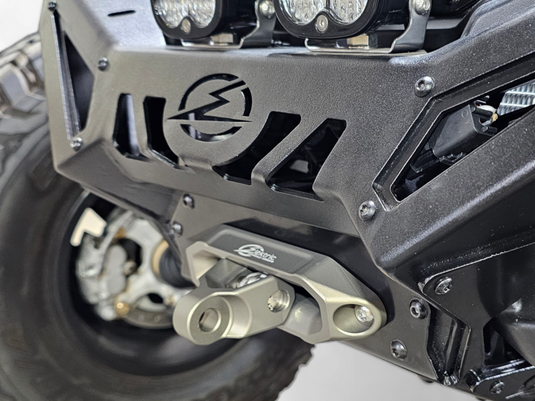 Elektric Offroad Designs UTV Winch Fairlead and Hook (Gunmetal)