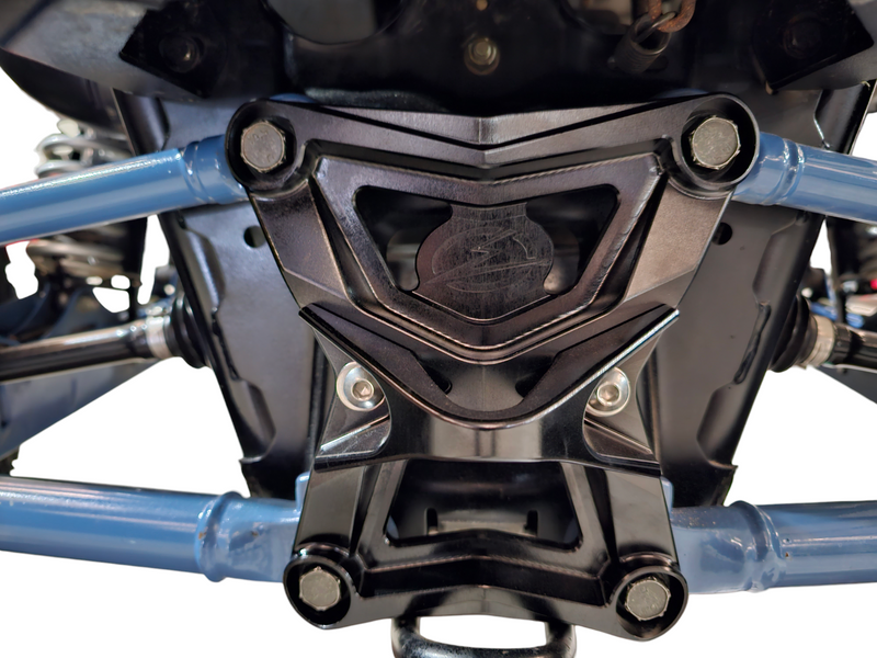 Load image into Gallery viewer, 2020-2024 Polaris RZR Pro XP Radius Rod Plate with Tow Hook Black
