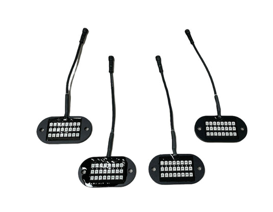 5150 Whips 187 Style Rock Lights 2.0 w/ Control Harness