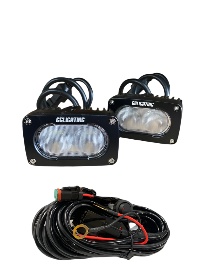 Load image into Gallery viewer, GP10 Offroad LED Pod Bundle Dual Color With Free Wiring Harness
