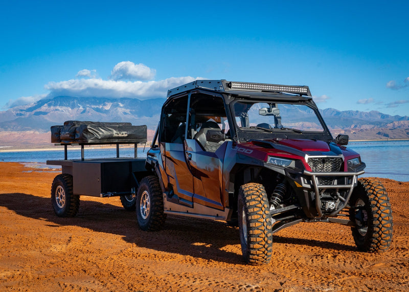 Load image into Gallery viewer, Polaris General OEM Width Forward offset A-arms +2.5"
