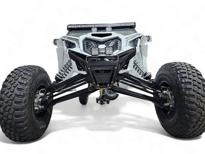 Load image into Gallery viewer, 2017 to Current Can-Am X3 Maverick Machined Billet Front Winch Bumper (Black Anodize)
