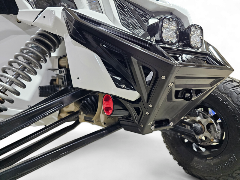 Load image into Gallery viewer, 2017 to Current Can-Am X3 Maverick Machined Billet Front Winch Bumper (Black Anodize)
