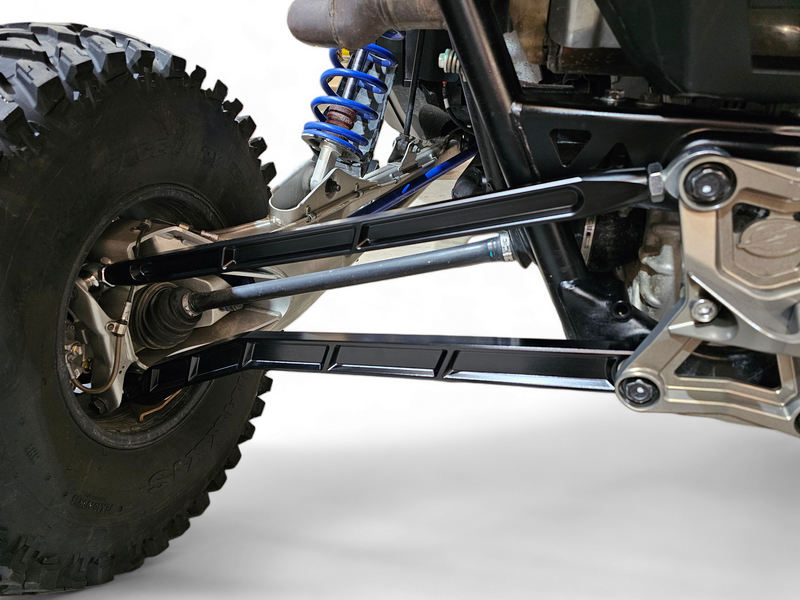 Load image into Gallery viewer, 2022 to Current Polaris RZR Pro R, Pro S, Turbo R High Clearance Radius Rods in Black Finish
