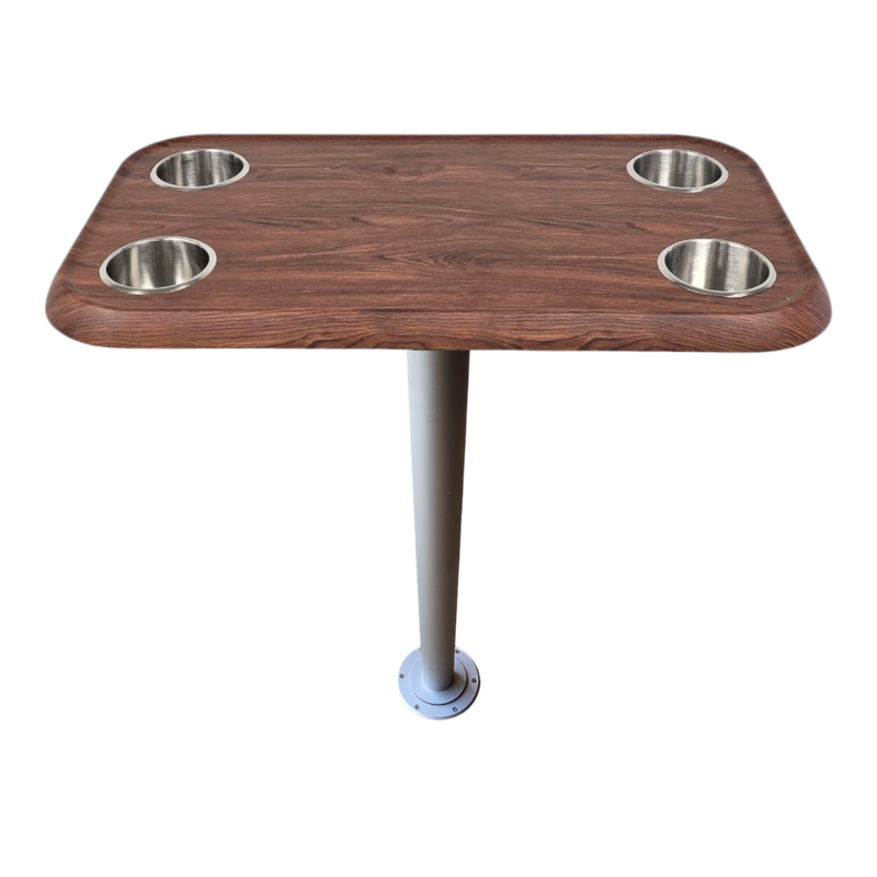 Load image into Gallery viewer, Boat Table Set - 6" Flush Mount Floor Plate / Anti Wobble (6 colors)
