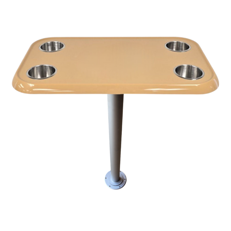 Load image into Gallery viewer, Boat Table Set - 6" Flush Mount Floor Plate / Anti Wobble (6 colors)
