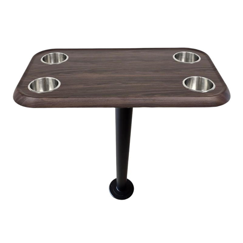 Load image into Gallery viewer, Boat Table Set - 6" Flush Mount Floor Plate / Anti Wobble (6 colors)
