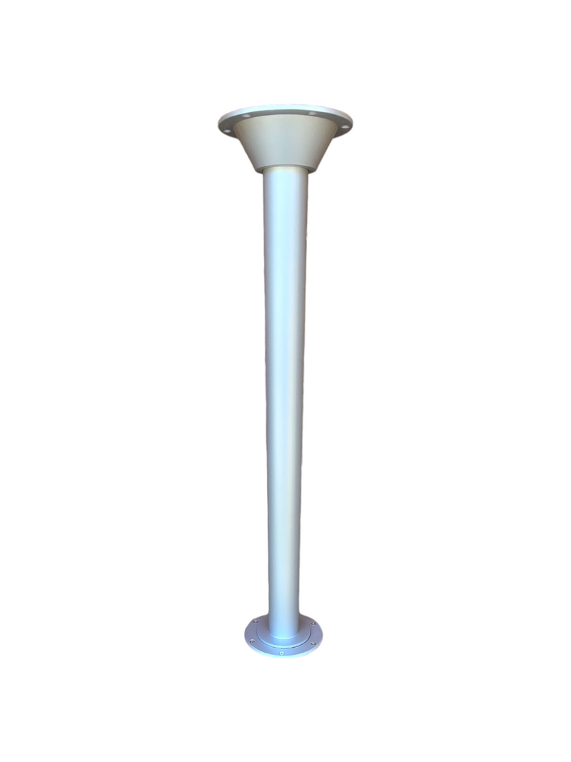 Load image into Gallery viewer, RV Table Bracket, Table Post &amp; Flush Mount Floor Plate - Stainless Steel
