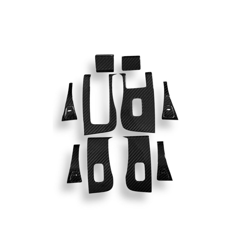 Load image into Gallery viewer, 2017-2020 Model 3 Carbon Fiber Window &amp; Door Switch Kit | Palenon Performance
