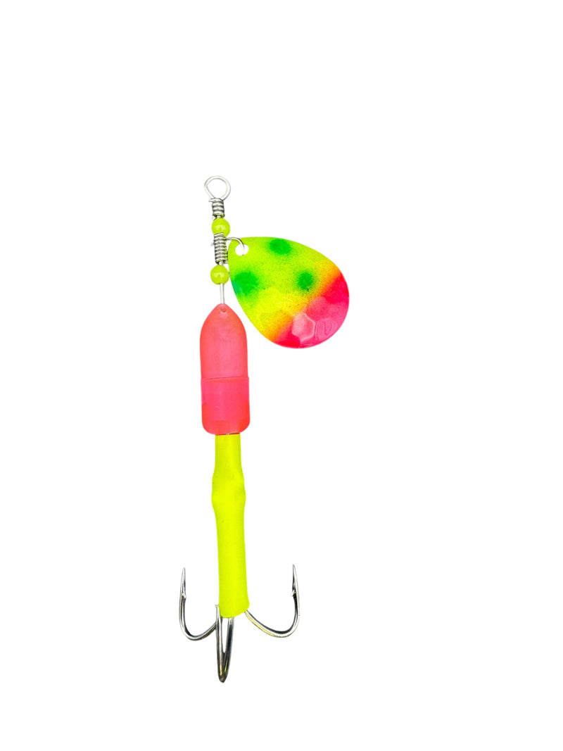 Load image into Gallery viewer, Scent Bullet Salmon Spinner ™
