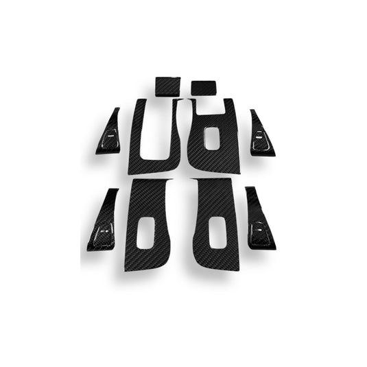 2017-2020 Model 3 Carbon Fiber Window & Door Switch Kit | Palenon Performance