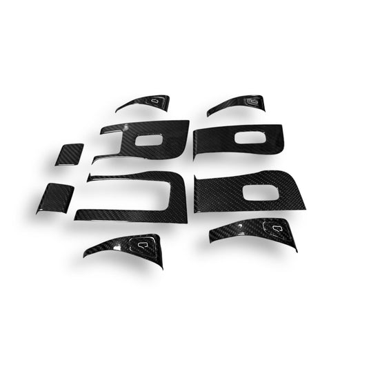 2021 Model 3 & Model Y Carbon Fiber Window & Door Switch Kit | Palenon Performance