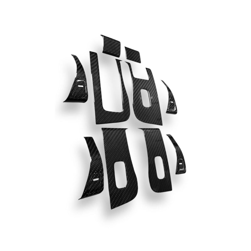 Load image into Gallery viewer, 2017-2020 Model 3 Carbon Fiber Window &amp; Door Switch Kit | Palenon Performance
