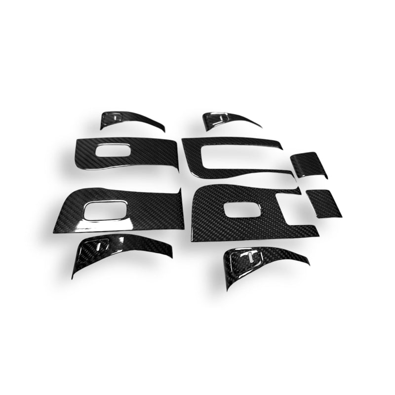 Load image into Gallery viewer, 2017-2020 Model 3 Carbon Fiber Window &amp; Door Switch Kit | Palenon Performance
