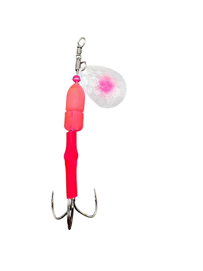 Load image into Gallery viewer, Scent Bullet Salmon Spinner ™
