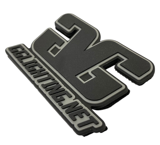 GG Lighting Patch Grey Logo
