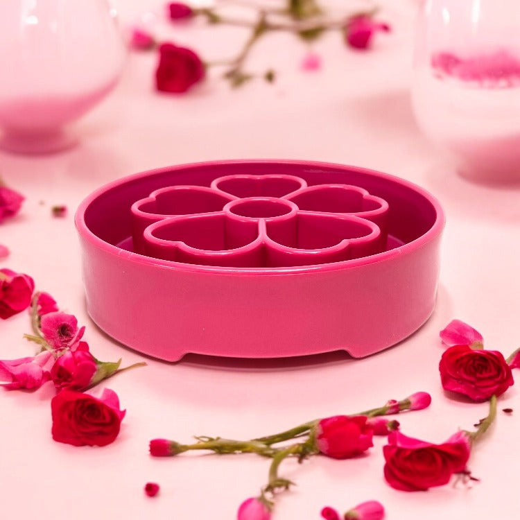 Load image into Gallery viewer, Flower eBowl Deep Slow Feeder Dog Bowl for Enrichment | USA Made
