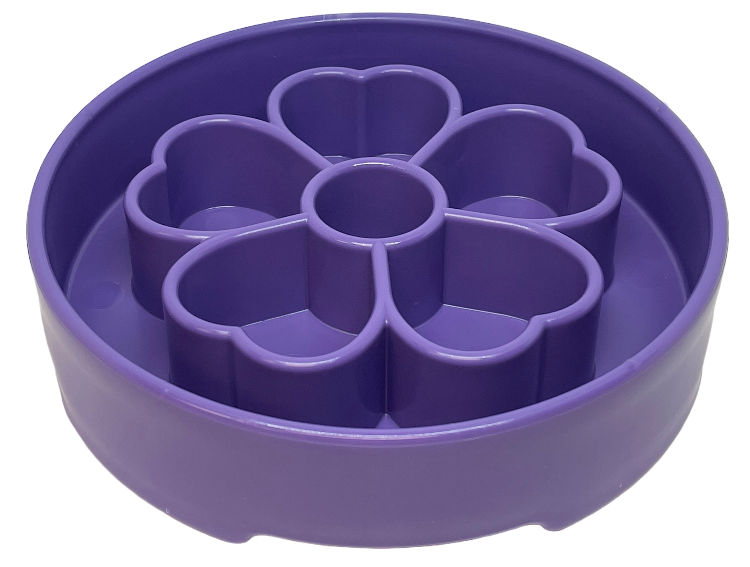 Load image into Gallery viewer, Flower eBowl Deep Slow Feeder Dog Bowl for Enrichment | USA Made
