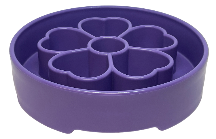Load image into Gallery viewer, Flower eBowl Deep Slow Feeder Dog Bowl for Enrichment | USA Made
