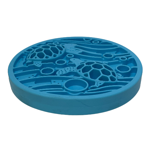 Load image into Gallery viewer, Turtle eMat-Mini Lick Mat with Suction Cups - Small Dogs &amp; Cats | USA
