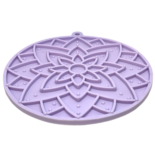 Lotus Design emat - Enrichment Lick Mat For Dogs and Cats - With Suction Cups | USA Made