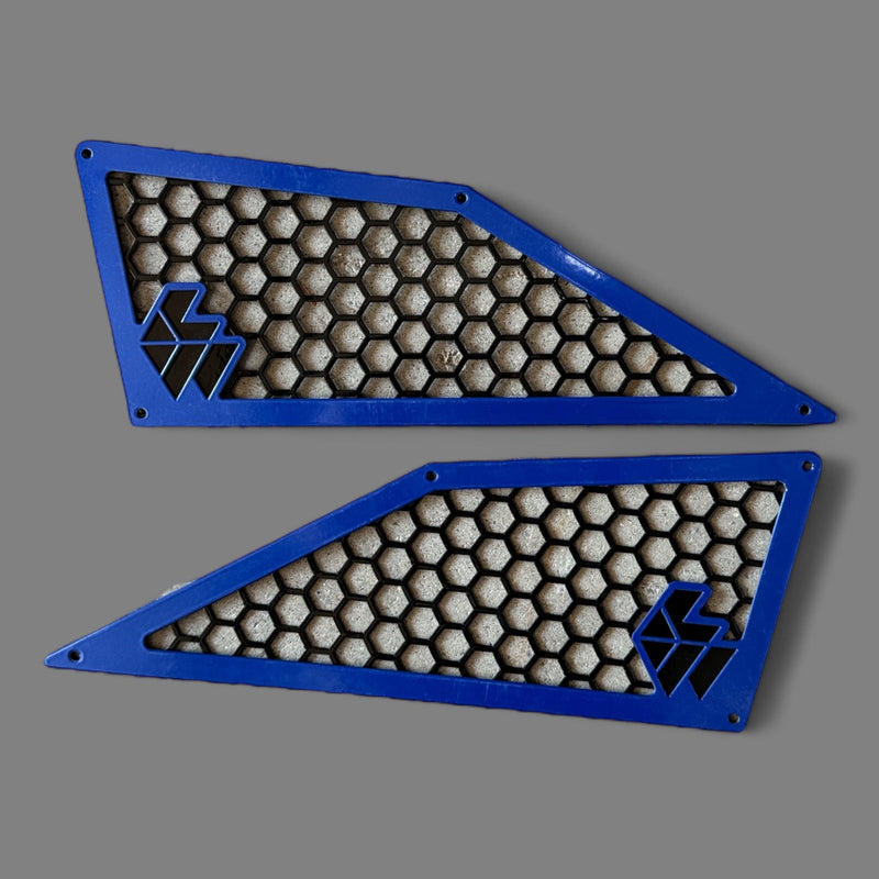 Load image into Gallery viewer, RZR XP TURBO/ TURBO S- SIDE VENT COVERS
