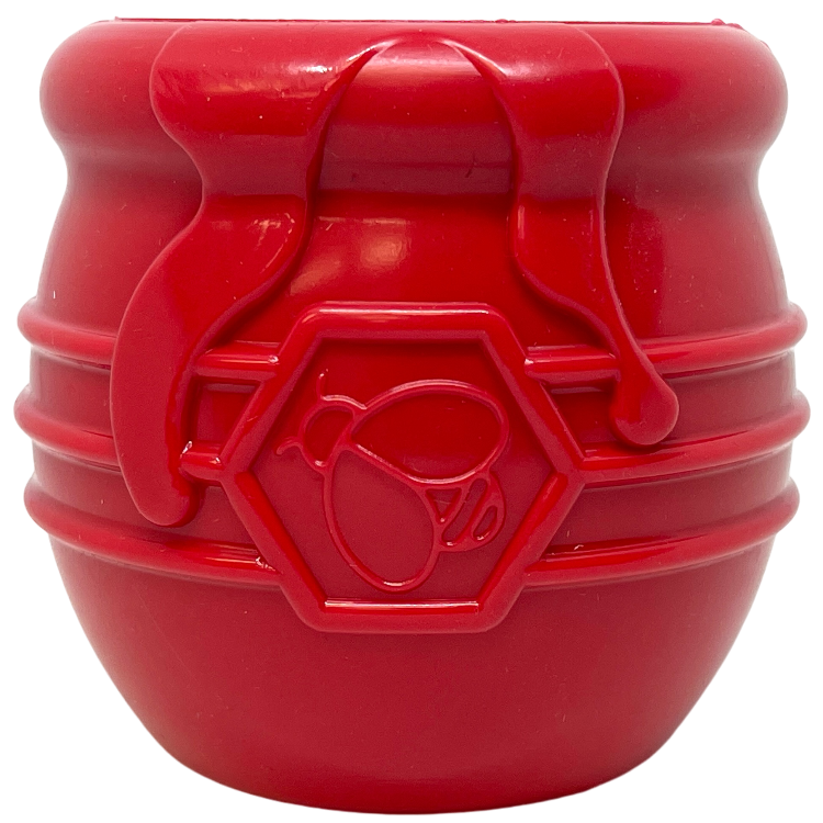 Load image into Gallery viewer, Honey Pot Dog eCup Treat Dispenser | Durable PUP-X Rubber Enrichment Toy | USA Made
