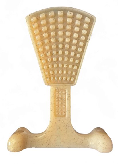 Load image into Gallery viewer, Waffle Tower Nylon Chew &amp; Enrichment Toy | 2-in-1 for Aggressive Chewers | SodaPup
