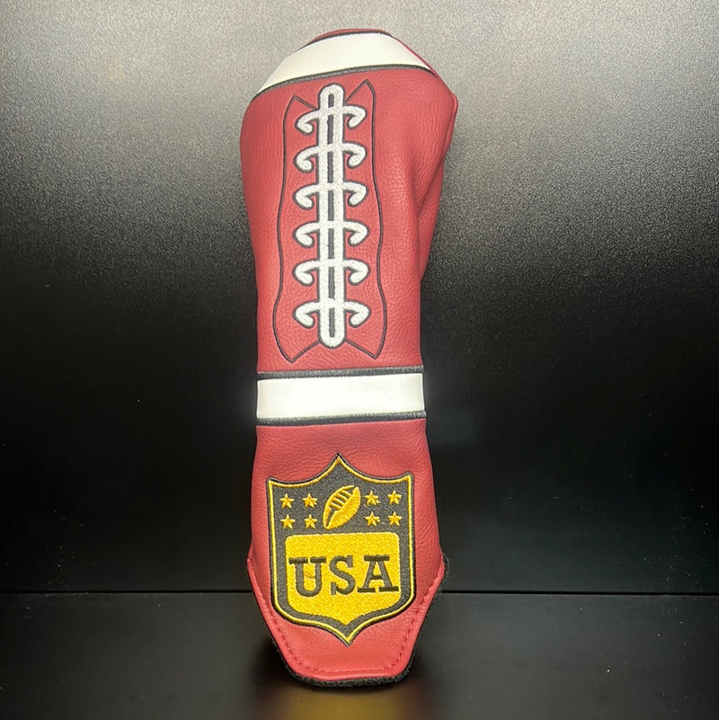 Load image into Gallery viewer, Pigskin Leather Football Headcover
