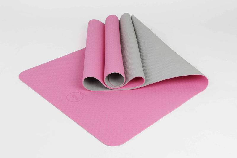 Load image into Gallery viewer, 2-Tone TPE Premium Yoga Mat
