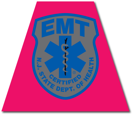 NEW JERSEY SUBDUED EMT REFLECTIVE HELMET (TET) TETRAHEDRON