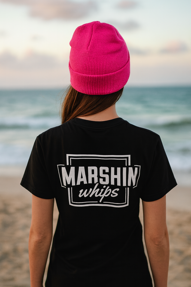 Load image into Gallery viewer, Marshin Whips Pink Beanie
