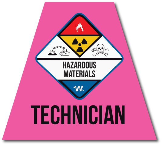 HAZMAT TECHNICIAN REFLECTIVE HELMET (TET) TETRAHEDRON