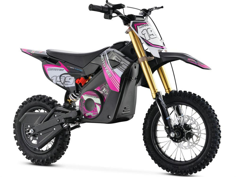 Load image into Gallery viewer, Pink MotoTec 36v Pro Electric Dirt Bike 1000w Lithium
