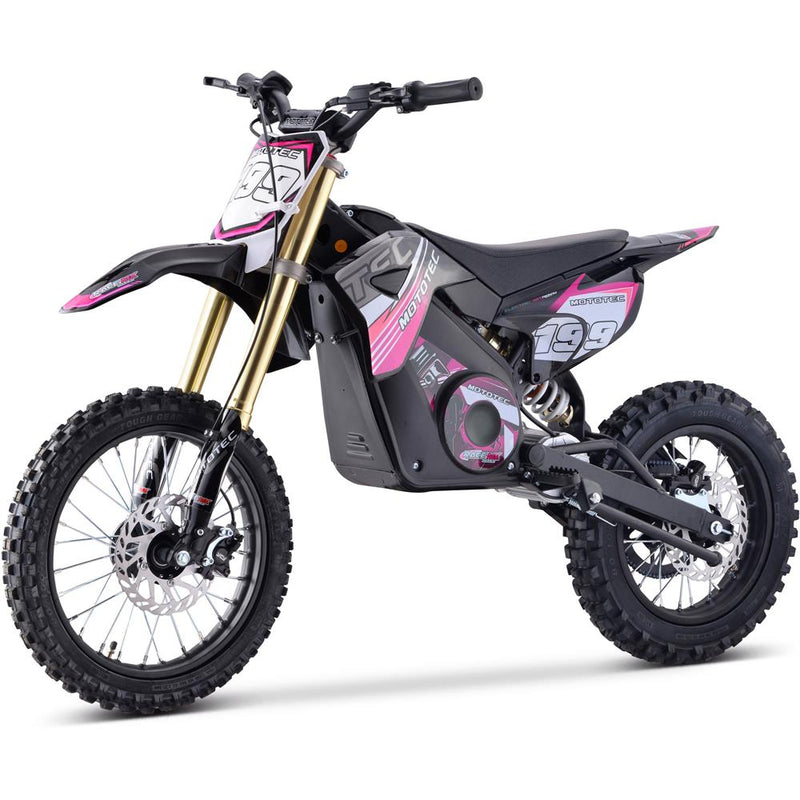 Load image into Gallery viewer, MotoTec 48v Pro Pink Electric Dirt Bike 1600w Lithium
