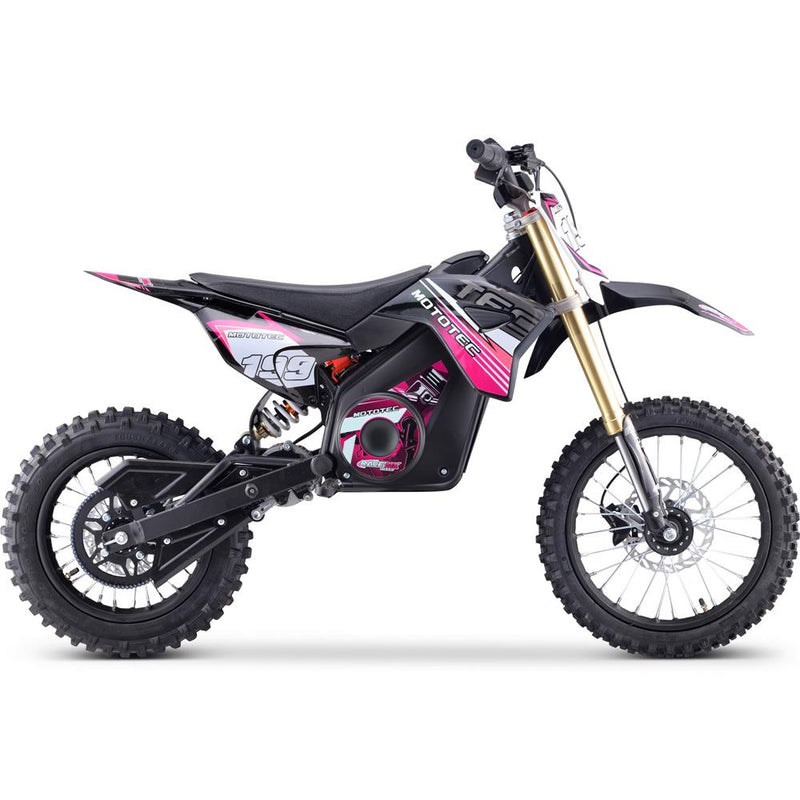Load image into Gallery viewer, MotoTec 48v Pro Pink Electric Dirt Bike 1600w Lithium
