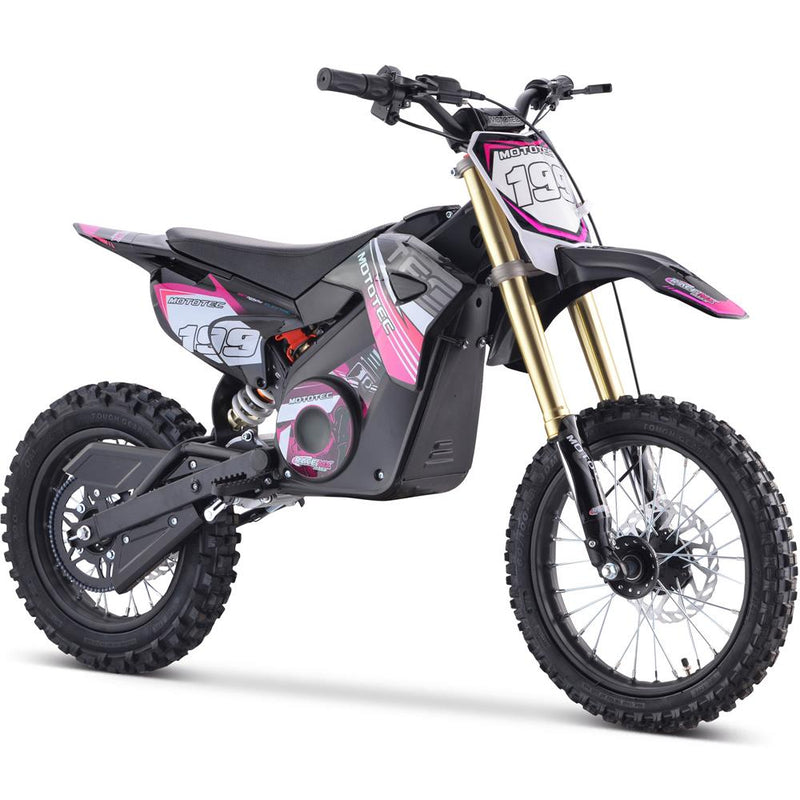 Load image into Gallery viewer, MotoTec 48v Pro Pink Electric Dirt Bike 1600w Lithium
