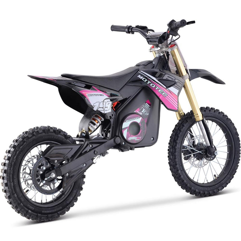 Load image into Gallery viewer, MotoTec 48v Pro Pink Electric Dirt Bike 1600w Lithium
