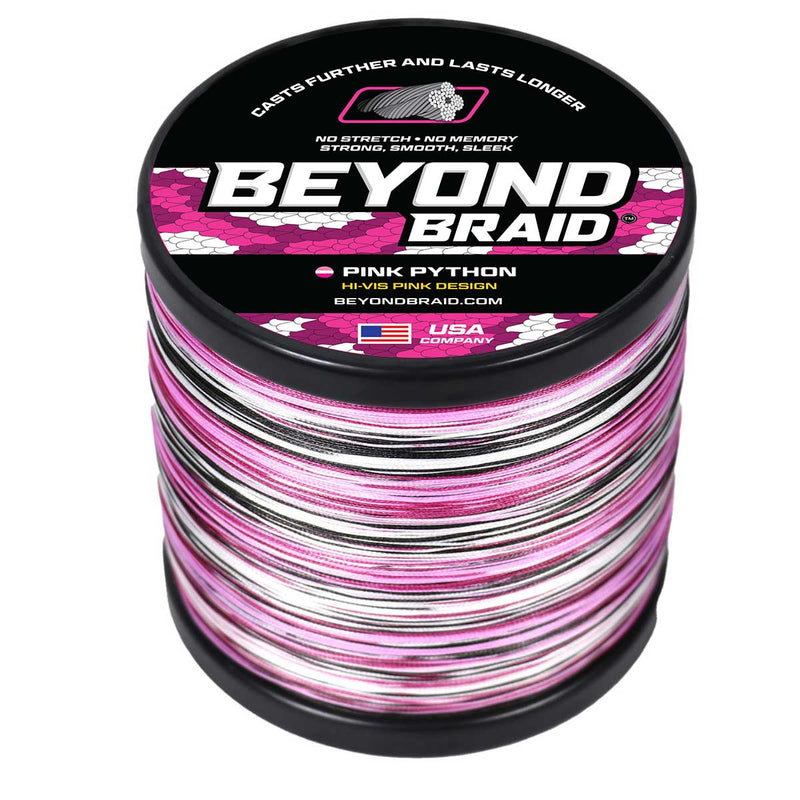 Load image into Gallery viewer, Pink Python Hi-Vis Braid

