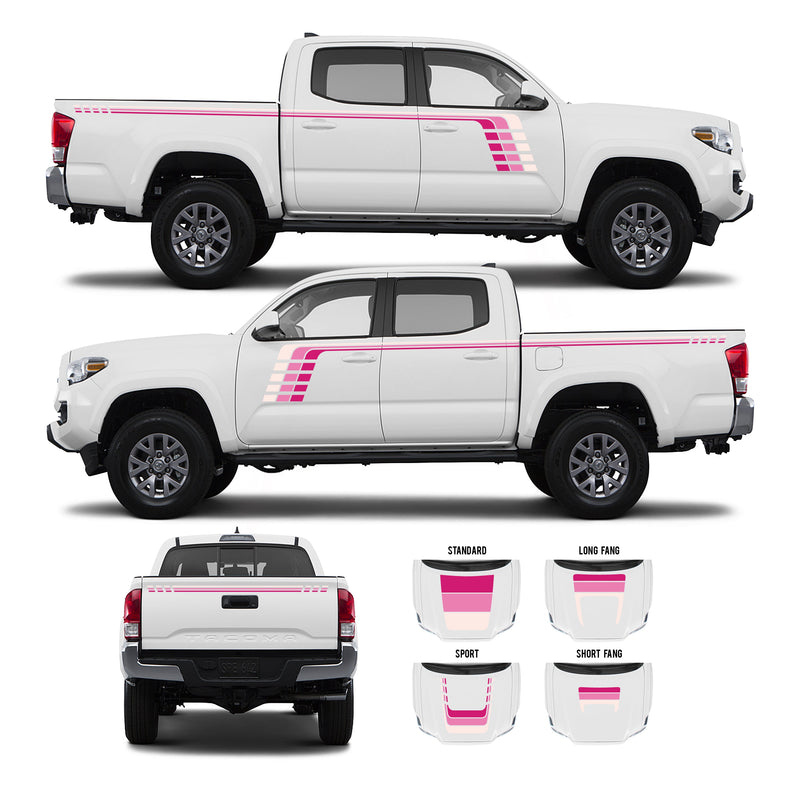 Load image into Gallery viewer, 2016-2023 Tacoma Checkered Stripe Kit
