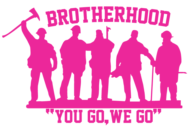 Load image into Gallery viewer, BROTHERHOOD YOU GO WE GO WINDOW DECAL

