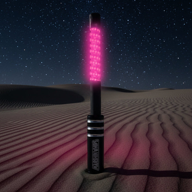 Load image into Gallery viewer, V2 Black Out LED Whip Set: The Ultimate Stealth
