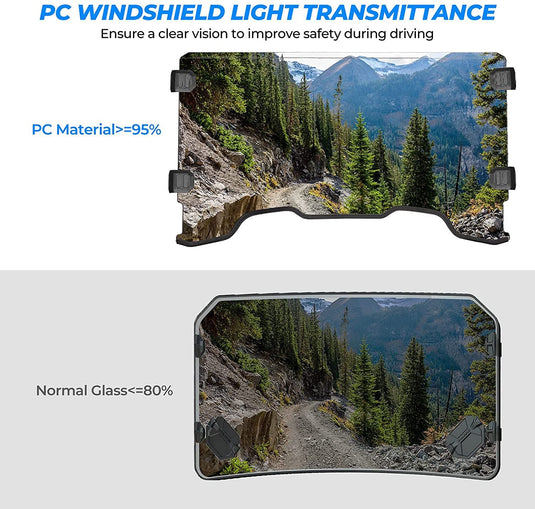 Front Windshield Polycarbonate for Pioneer 700/ 700-4 (2014-2025)