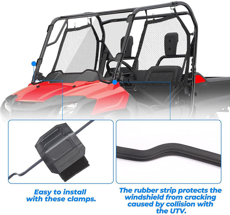 Load image into Gallery viewer, Front Windshield Polycarbonate for Pioneer 700/ 700-4 (2014-2025)
