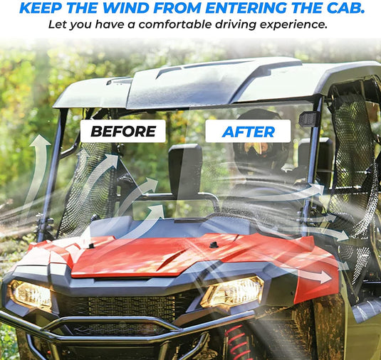 Front Windshield Polycarbonate for Pioneer 700/ 700-4 (2014-2025)