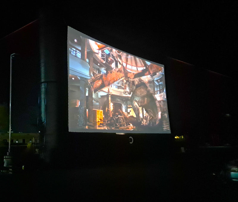 Load image into Gallery viewer, Elite Outdoor Movies Platinum 32' Inflatable Screen
